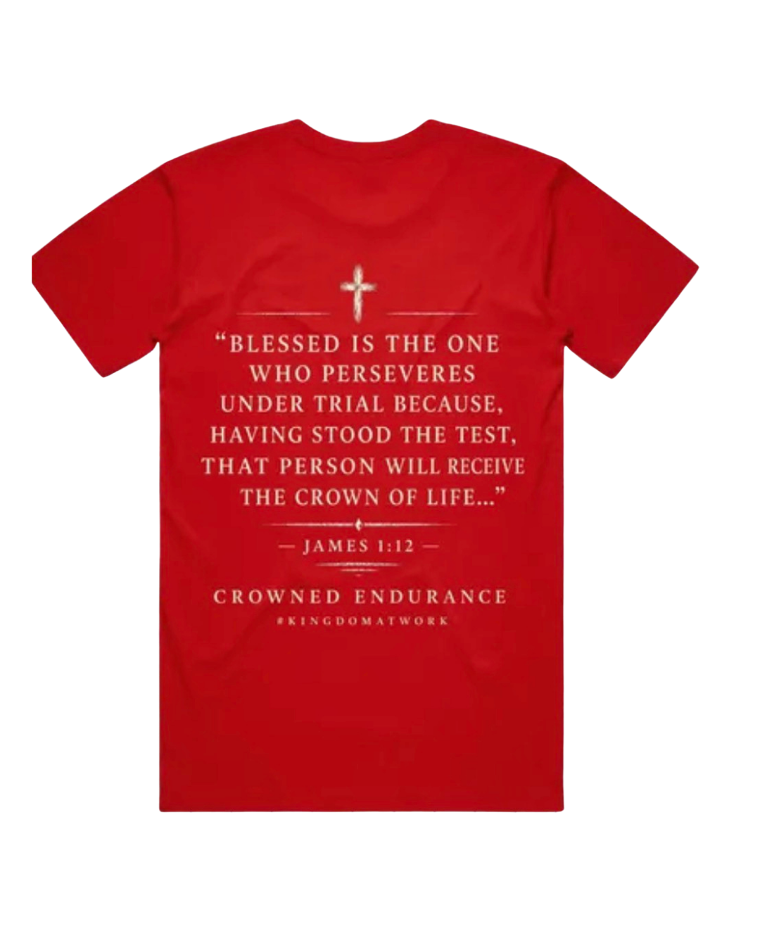 Crowned Endurance Official Tee - Red