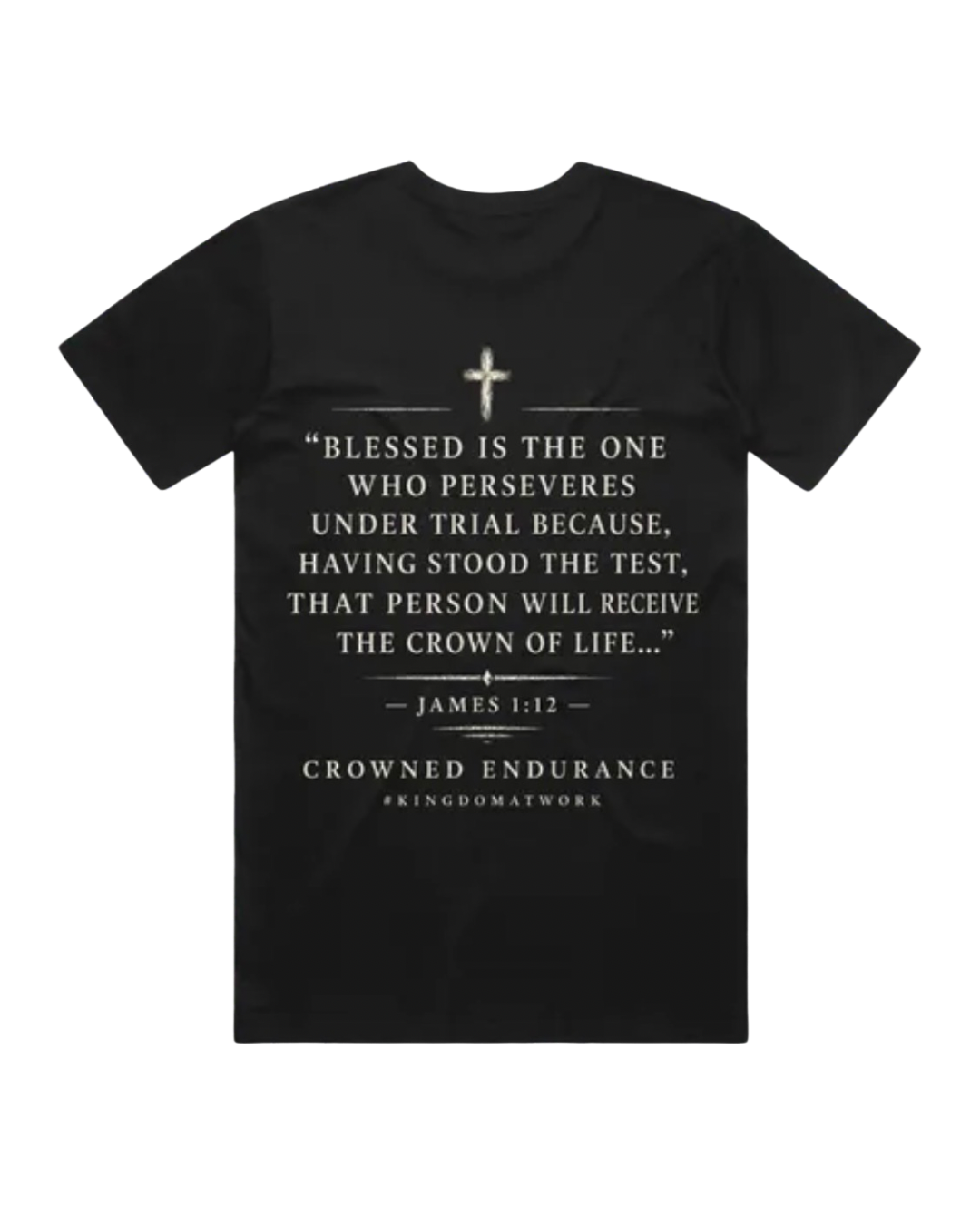 Crowned Endurance Official Tee - Black