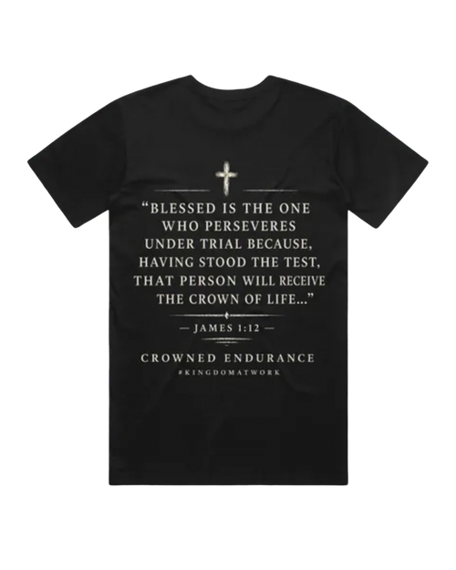 Crowned Endurance Official Tee - Black